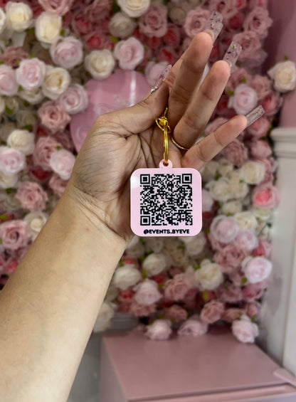 QR Code smart keychain