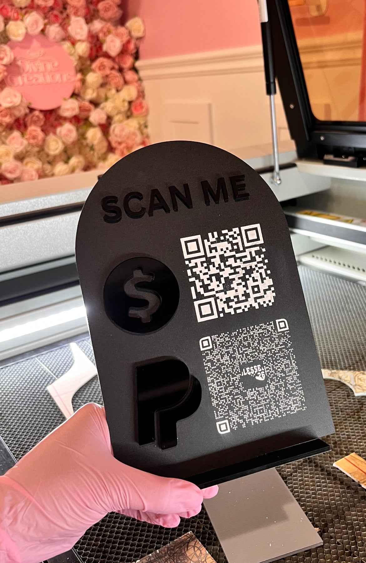 QR code sign