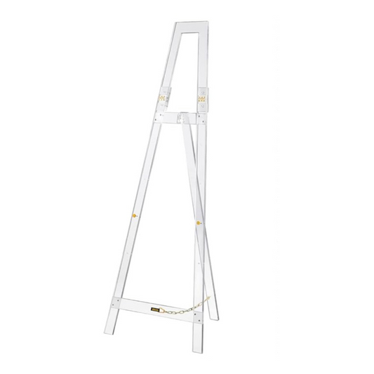 Clear acrylic easel